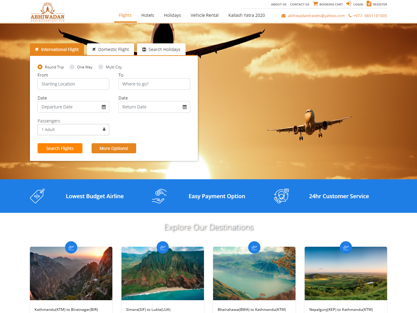 Abhiwadan Trip Expedition Launches International Flight Booking with Tourism Core