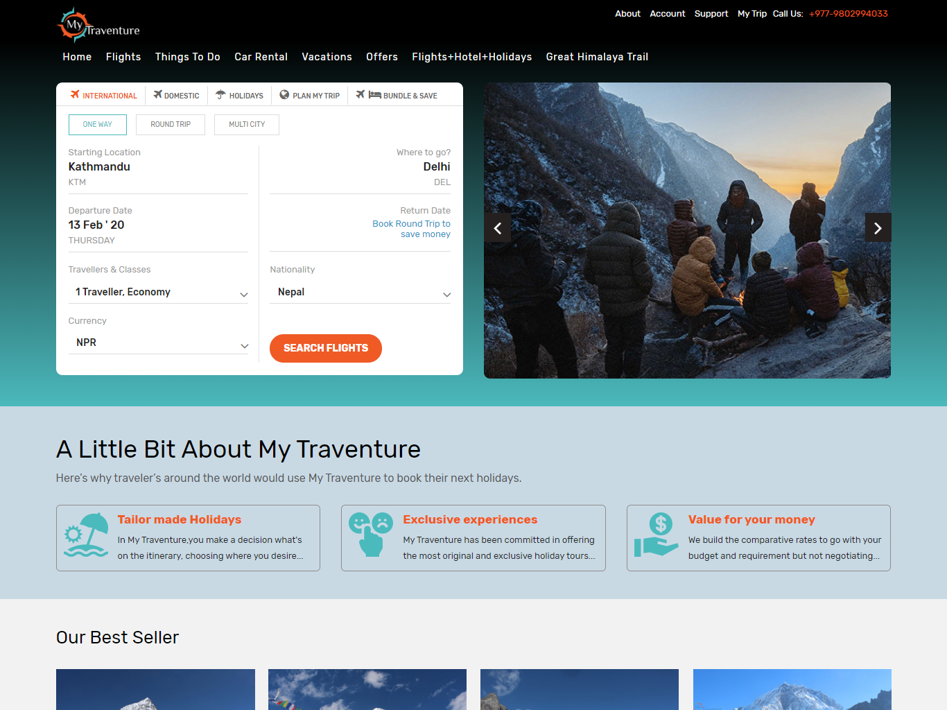 Traventure Experience Launches International Flight Booking with Tourism Core